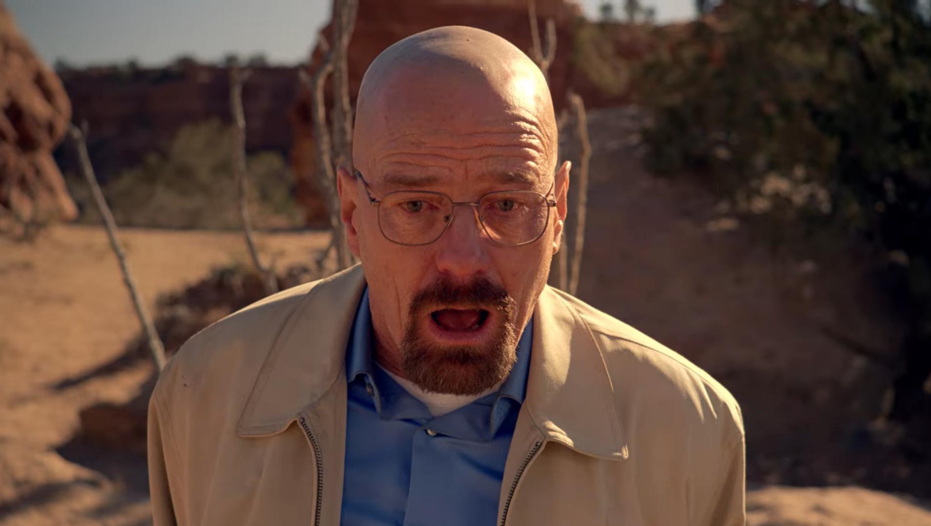 Walter White spazzin' out.